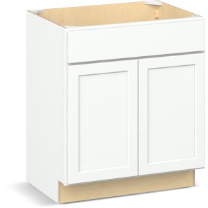 Reliabilt Parkstone II Reliabilt Parkstone II Brilliant White Vanity Base Cabinet, 30-in - 641143 | Lowe's Pro Supply